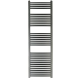 JTP Vos Brushed Black 1600mm x 500mm Heated Towel Radiator Cut Out